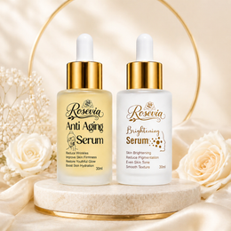 Anti Aging Serum and Brightening Serum